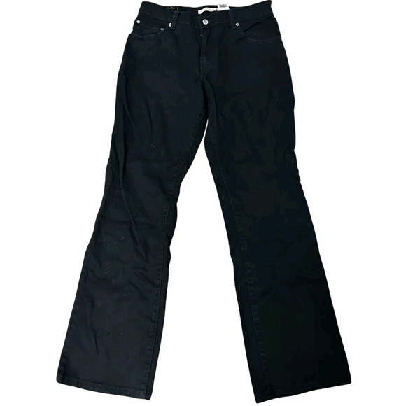 LEVIS 550 Women's size 10 M Stretch Relaxed Boot Cut‎ Mid Rise Jeans  (28x31) - Picture 1 of 6